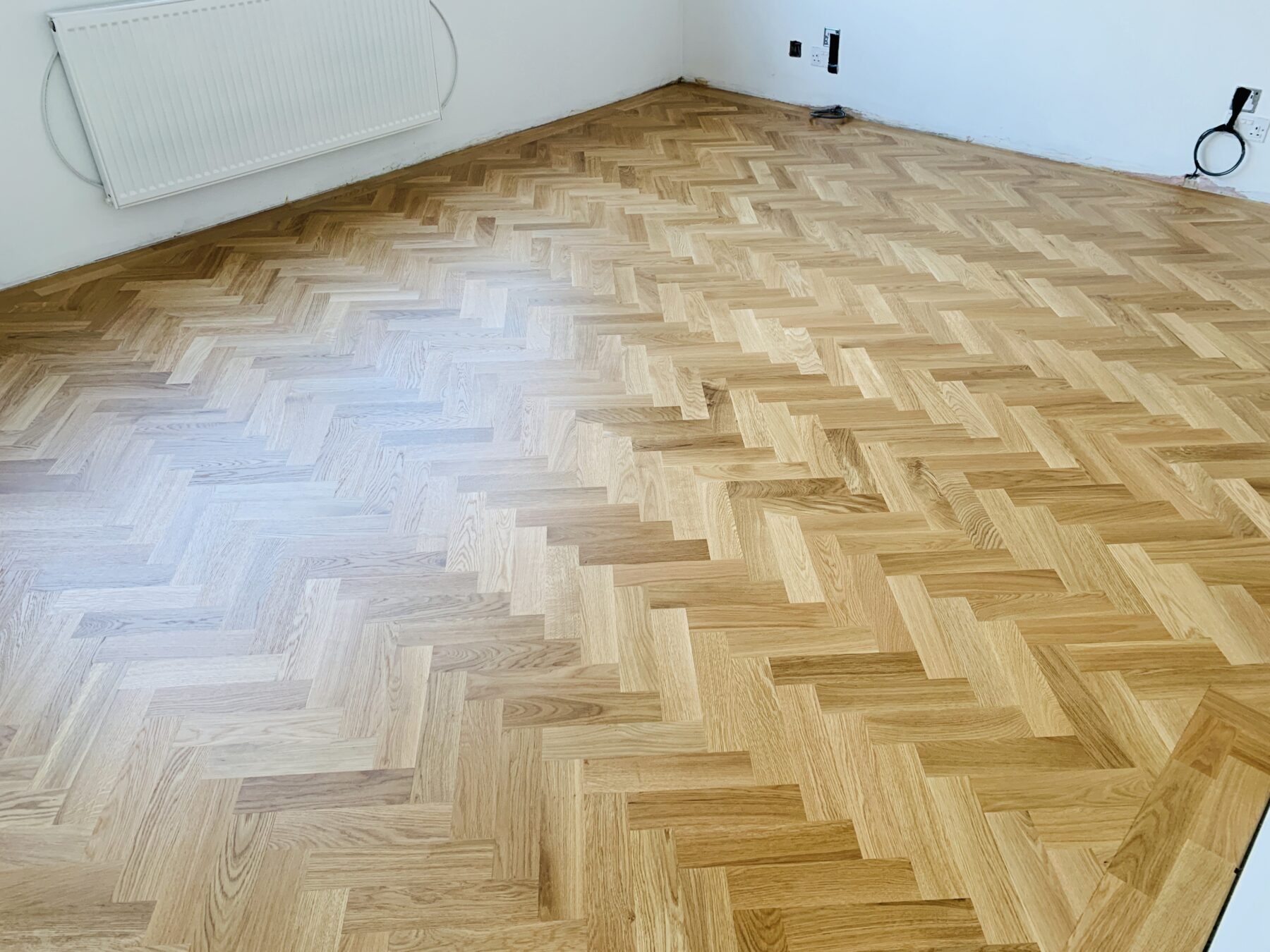 Contemporary Oak Parquet - BSN Flooring Services